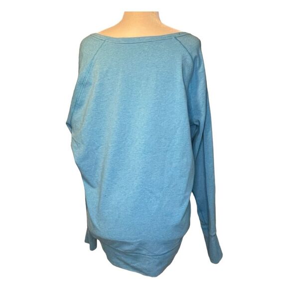 Nike Dri-FIT Epic Obsessed GRX Crew Training Sweatshirt Bright Blue French Terry - Picture 4 of 10